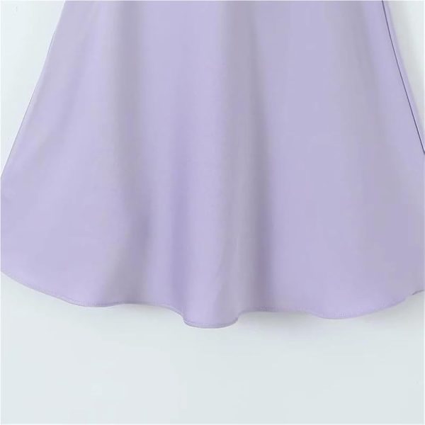 Floral Embroidery Slip Dress Women Backless V Neck Mini Skirt Summer Holiday Beach Robe Nightgown Loungewear