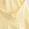 Solid Backless Mini Dress Women Sleeveless Casual Short Dresses with Pockets for Summer Daily Party Outfits