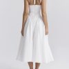 Women's Sexy Sleeveless Summer Dress Backless Deep V Neck Halter Bodycon Maxi Party Dress Beach Vacation Sundress