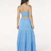 Women's Premium Surf Full Length Maxi Halter Dress-Removable Straps