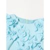 Women’s Round Neck Applique Slim Dress, Sleeveless High Waist Summer Party Cocktail Mini Gown