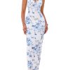 Women Summer Floral Bodycon Maxi Dress V Neck Halter Sleeveless Casual Wedding Guest Party Elegant Long Dresses