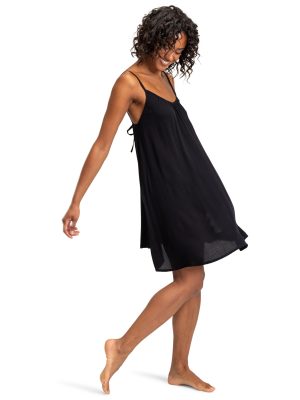 Women's Summer Casual Sundress Cover-up, Sleeveless Mini Dress for Beach, Pool, and Resort Wear