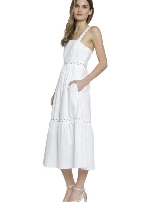Women's Tiered Maxi W/Trim Straps