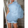 Women’s Slash Neck Patchwork Dress - Sleeveless Chic Summer Casual Outfit