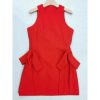 Women’s O-Neck Slimming Bowknot Mini Dress, Sleeveless High Waist Patchwork Designer Casual Summer Dress