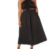 Women's Brinda Cotton Cut Out Halter Maxi Dress
