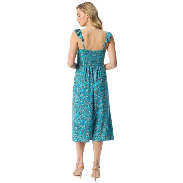 Women's Sahira Fitted Maxi Dress with Front Slit Standard