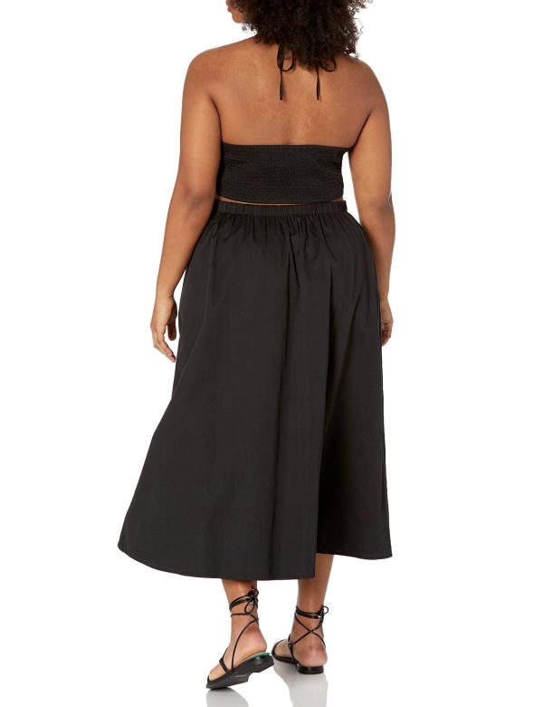 Women's Brinda Cotton Cut Out Halter Maxi Dress