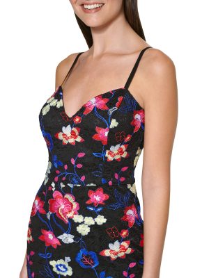 Women's Slip Lace Thread Detail Dress