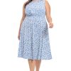 Women's Dresses Inset Waist Midi Dress Career Office Occasion Guest of