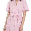 Women's Ruffle Neck Tiered Maxi with Sash