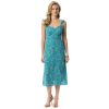 Women's Sahira Fitted Maxi Dress with Front Slit Standard