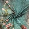Summer Dresses for Women 2025 Cold Shoulder V Neck Vintage Print A-Line Dress Beach Vacation Boho Mini Sundress