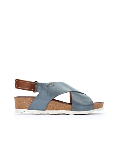 Wedge Sandals Leather Mahon for Woman