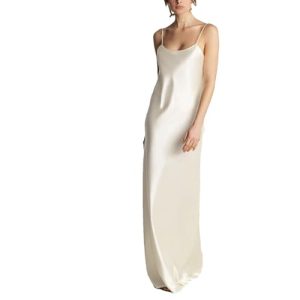 Women's Mulberry Silk Maxi - Luxurious Long Summer Evening Gown