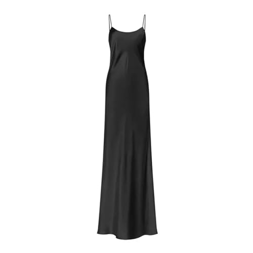 Women's Mulberry Silk Maxi - Luxurious Long Summer Evening Gown
