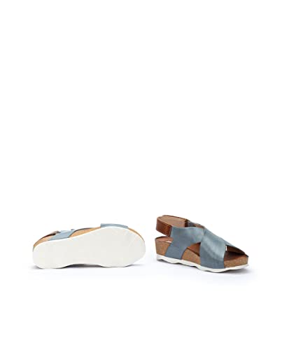 Wedge Sandals Leather Mahon for Woman