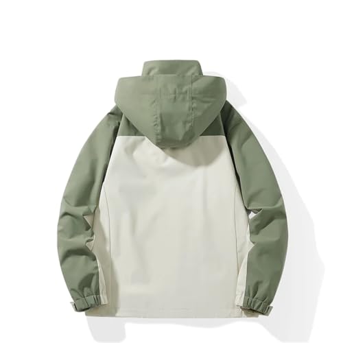 Men Women Lightweight Outdoor Raincoat Windproof Waterproof Outerwear Windbreaker Hood Jacket