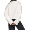 Women's Shorty Reversible Sherpa Faux Leather Jacket