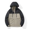 Men Women Lightweight Outdoor Raincoat Windproof Waterproof Outerwear Windbreaker Hood Jacket