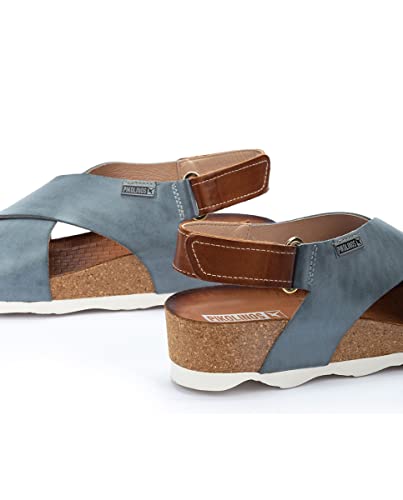 Wedge Sandals Leather Mahon for Woman