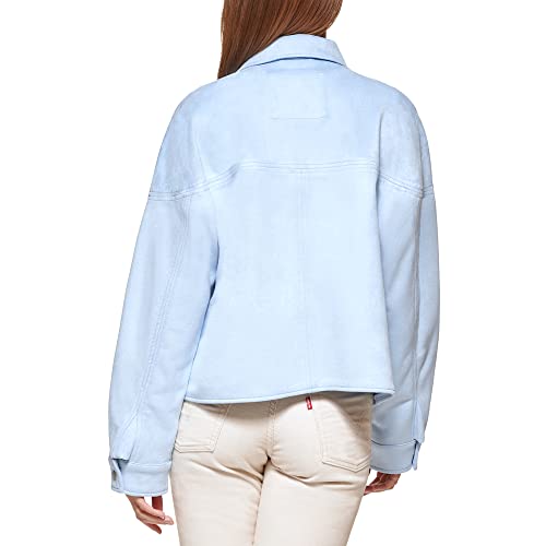 Women's Soft Faux Suede Shorty Trucker
