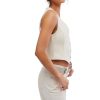 Women's Tate Denim Vest, Ecru