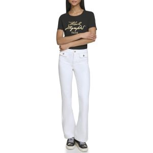 Women's Front Pocket Fashion Denim