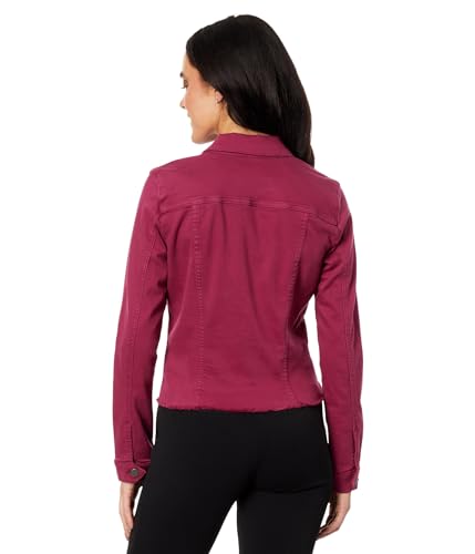 Kara Jacket with Frayed Hem