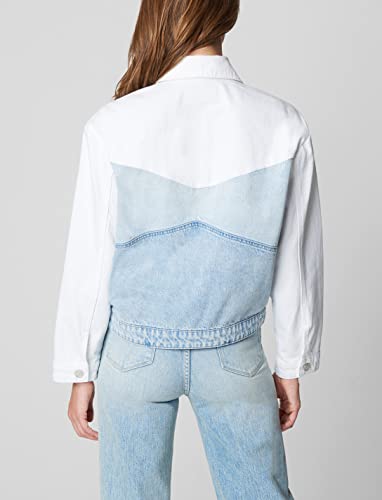 Womens Luxury Clothing Denim Trucker Jacket
