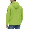 Men's Outdoor Breathable Waterproof Jackets Spring Lining Lightweight Hiking Camping Fishing Coats