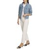 Women's Lightweight Cotton Stretch Jean Jacket