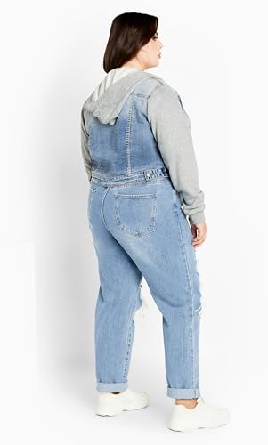 CCX Women's Plus Size Jacket - Denim Street