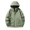 Men And Women Big Outdoor Waterproof Windproof Ski Mountaineering Storm Jacket