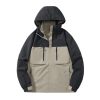 Men Women Lightweight Outdoor Raincoat Windproof Waterproof Outerwear Windbreaker Hood Jacket