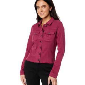 Kara Jacket with Frayed Hem