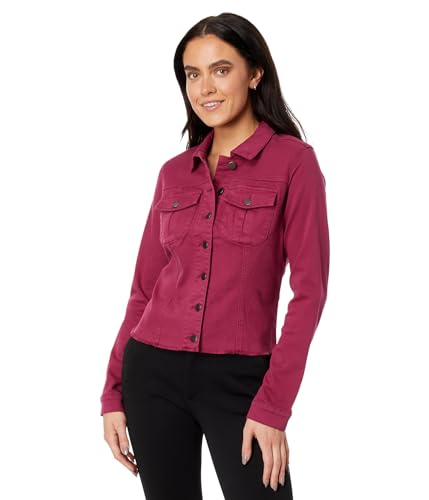 Kara Jacket with Frayed Hem