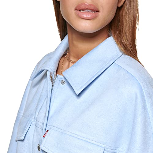 Women's Soft Faux Suede Shorty Trucker