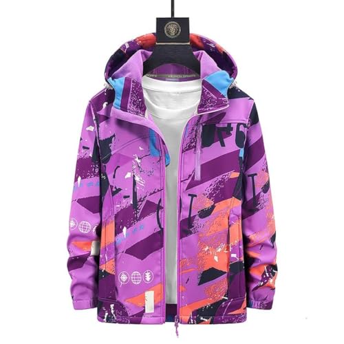 Men's Soft Shell Sports PlFat Outdoor Mountaineering Couples PlFleece Warm Breathable Jacket