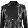 Peplum Jacket for Women - Real Women Leather Jacket - Peplum Leather Jacket for Women
