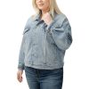 Women's Plus Size Denim Jacket