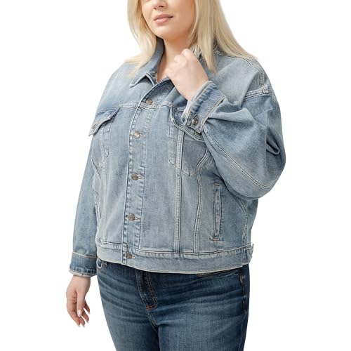 Women's Plus Size Denim Jacket