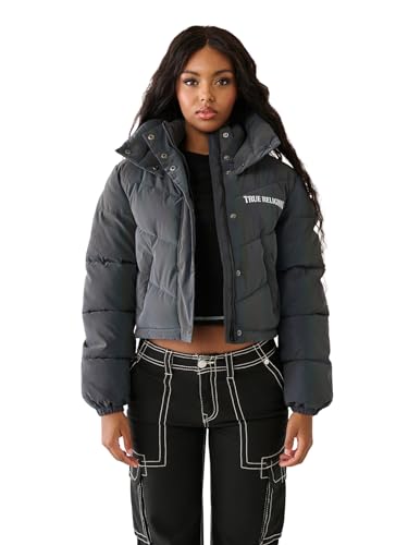 Women's Double Collar Puffer Jacket