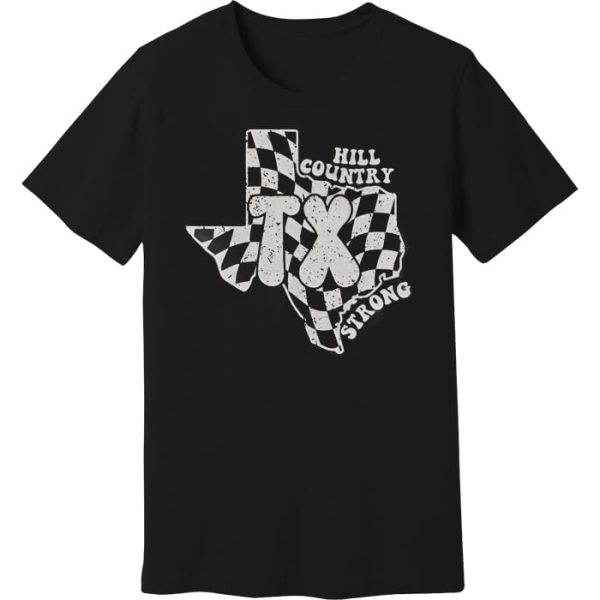 Texas Strong Flood Relief T-Shirt, Hill Country Support Tee, Camp Mystic Community Shirt, Pray for Victims Graphic Top,