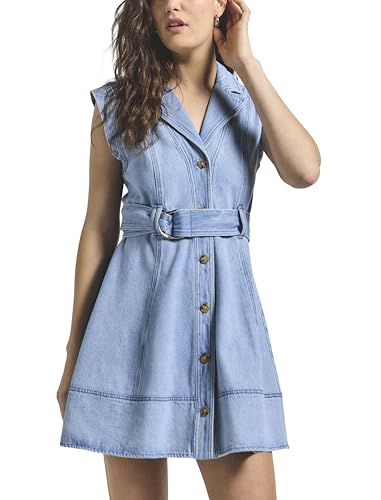 Women's LYA Belted Denim Dress
