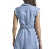 Women's LYA Belted Denim Dress