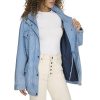 Women's 4-Pocket Stand Collar Military Jacket
