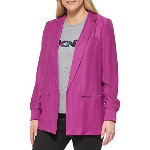 Women's Contrast Lining Modern Classic Sportswear Blazer