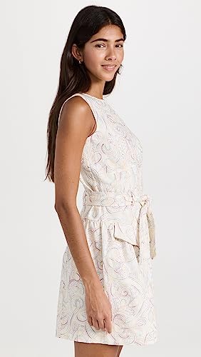Women's Zoey Embroidered Denim Mini Dress